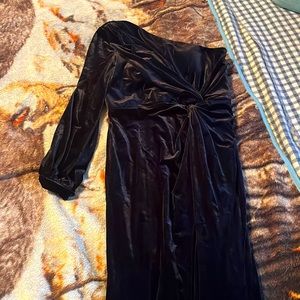 Black Velvet Revelry Dress